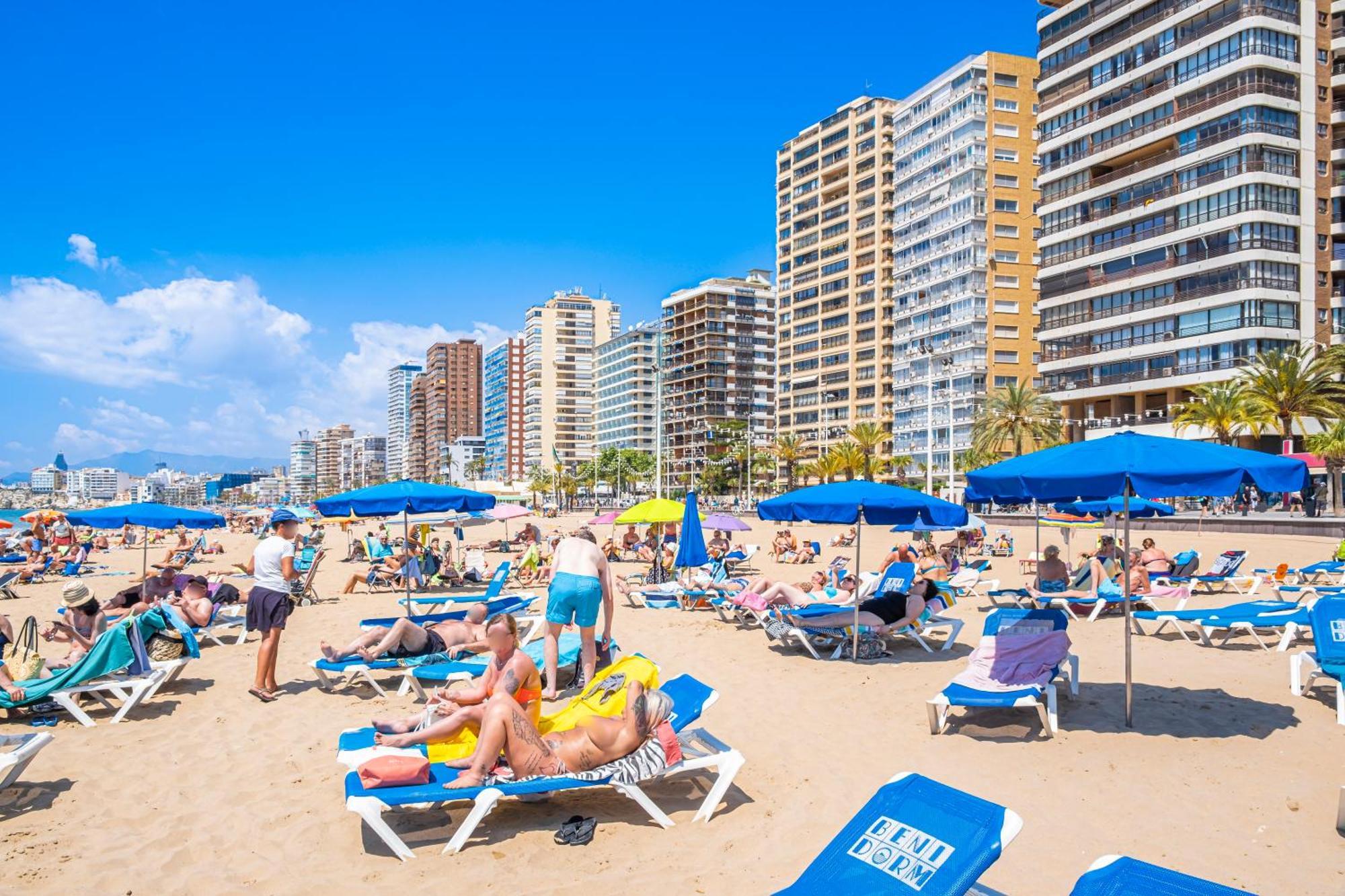 Los Ranchos 1-3 Apartment Levante Beach Benidorm Exterior photo