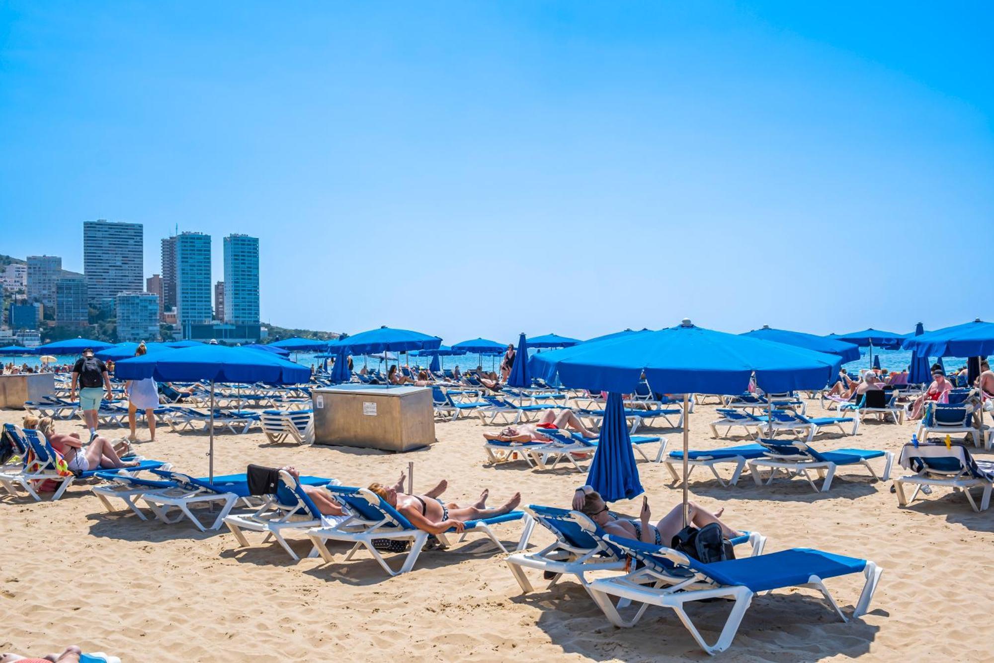 Los Ranchos 1-3 Apartment Levante Beach Benidorm Exterior photo